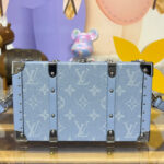 Louis Vuitton Wallet Trunk Taigarama M13562 Blue